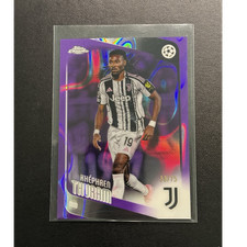 Topps Chrome Purple Khéphren Thuram Juventus...