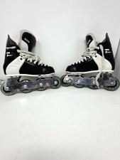 CCM Tacks 152 Vintage Inline Roller Hockey Skates Men Juniors SZ 3 Black White
