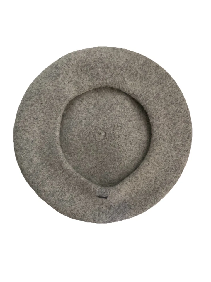 Barts Sambre Beret Gray Wool Hat Women’s Small/Medium - Image 2 of 4
