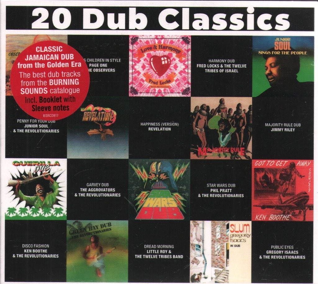 Various Artists 20 Dub Classics CD Europe Burning Sounds 2026 in g'fold card