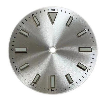 Watch Dial Green Luminous Strip Nail Face 28.5MM for NH35 8215 2836 Movement