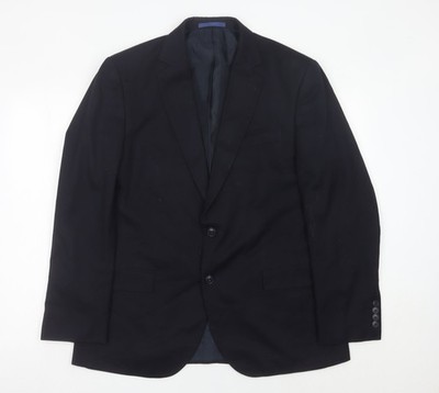 Marks and Spencer Anzugjacke Blazer Herren Blau 42R Regular Fit