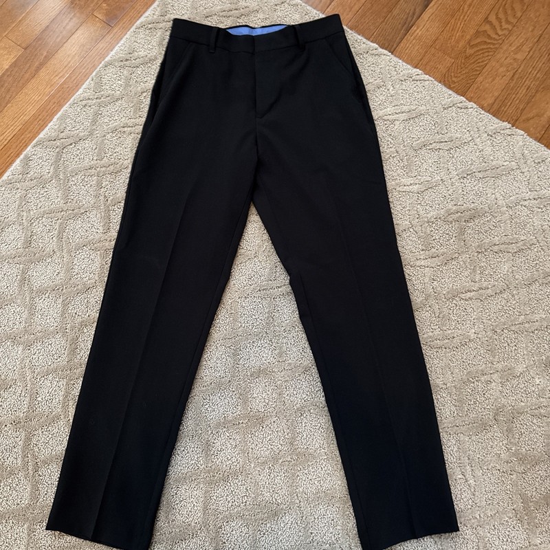 Izod Boys Black Size 16 Dress Pants Slacks EUC