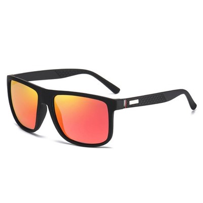 Men's Square Polarized Sunglasses Men TR90 Frame Driving Sports Sun Glasses USA