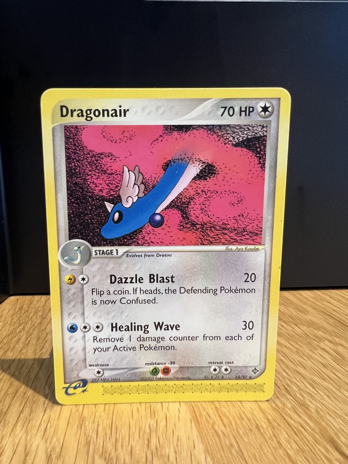 Dragonair EX Dragon 14/97 Near Mint Rare Non Holo Pokemon Card 2003