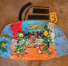 VINTAGE TMNT 1990 TEENAGE NINJA MUTANT TURTLES Slumber Play Tent RARE 