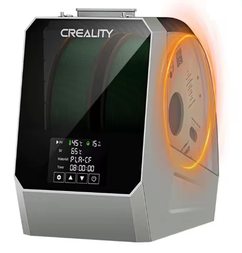 CREALITY SPACE PI FILAMENT DRYER PLUS DRYING TWO ROLLS DEHYDRATOR – DARK GRAY