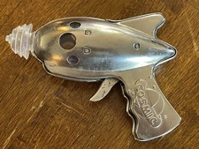 VINTAGE 1950'S COSMIC CHROME NO SPARK SPACE BLASER PISTOL TOY RAY GUN JAPAN READ