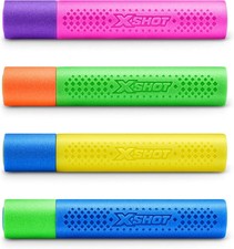 NEW 6 PK Zuru X-Shot Foam Water Blaster - 4 Pack Squirt Guns Without Box 