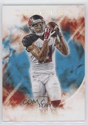 2017 Panini Origins Turquoise 10/25 Mike Evans #96 1ql