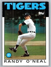 1986 Topps Randy O'Neal Detroit Tigers #73