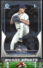 2023 Bowman Draft TJ Nichols #BDC-153 Tampa Bay Rays