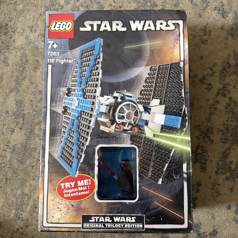 LEGO Star Wars 7263 TIE Fighter 2005 ORIGINAL TRILOGY EDITION NEW & SEALED Vader