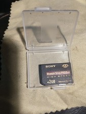 sony 2gb memory stick pro duo card