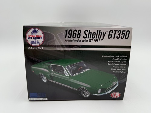A1801809 - 1968 Shelby GT350 - Special Order Color WT 7081 - 1:18 model by Acme - Picture 18 of 19