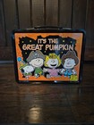 Vintage Peanuts Lunchbox 2000 Happy Halloween It's The Great Pumpkin Necca Rare — photo 1