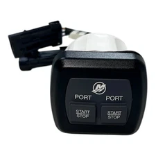 Mercury Marine 8M0117135, Start / Stop Dash Mount Quad Engine Port Panel Switch