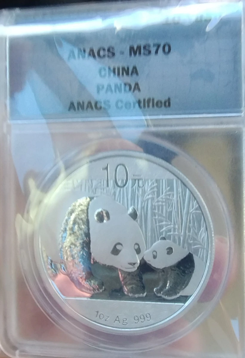 Chinese Panda MS 70 Graded 2011 Silver Bullion Coins for sale | eBay