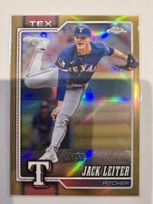 2026 Topps Chrome Baseball Jack Leiter 1550 Gold 175