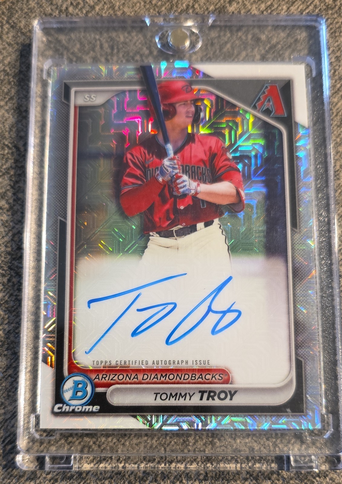2024 Bowman - Chrome Prospect Mega Box Autographs Tommy Troy #BMA-TT (AU, RC)