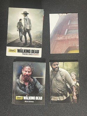 2016 Cryptozoic Walking Dead Season 4 Part 1 Choose Pick Your Card