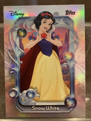 【希少】EPOCH ディズニー　 2025 コレクションカード　白雪姫 2025 Topps Disney Wonder Snow White Princess Tier Cartoon #151 | eBay