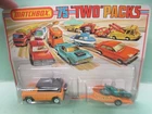 Matchbox Lesney Superfast Two Pack TP-8 Field Car & Honda Trailer- orange