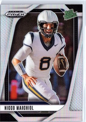 2025 Panini Prizm Draft Picks Nicco Marchiol #170 Prizms Silver