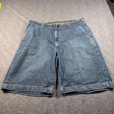 Tommy Hilfiger Denim Shorts Mens 38 Carpenter Jean Y2k Vintage 00s Pockets