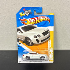 Hot Wheels Bentley Continental Supersports 1:64 Diecast White Unopened