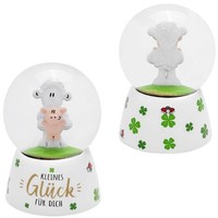 Traumkugel Glitzerkugel Schneekugel Geschenk Sheepworld GlÜCk 74429