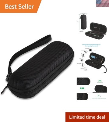 Portable EVA Hard Case with Scratch-Resistant Interior for Accessories Storage