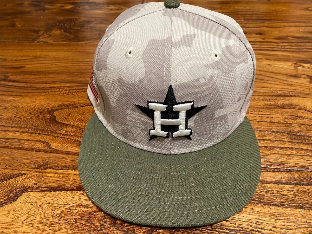 Houston Astros 2025 Armed Forces Day New Era 59FIFTY Fitted Hat