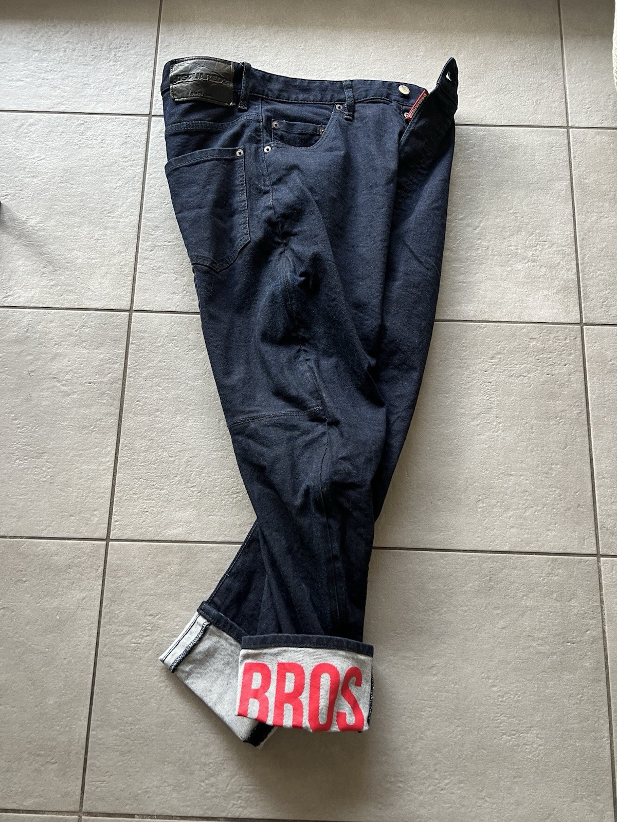 Dsquared2 Combat Baggy Jeans Uomo 48