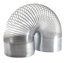 Wave Form Helix Spring, 4" Closed Length x 3" Diameter - A Scientist's Versio...