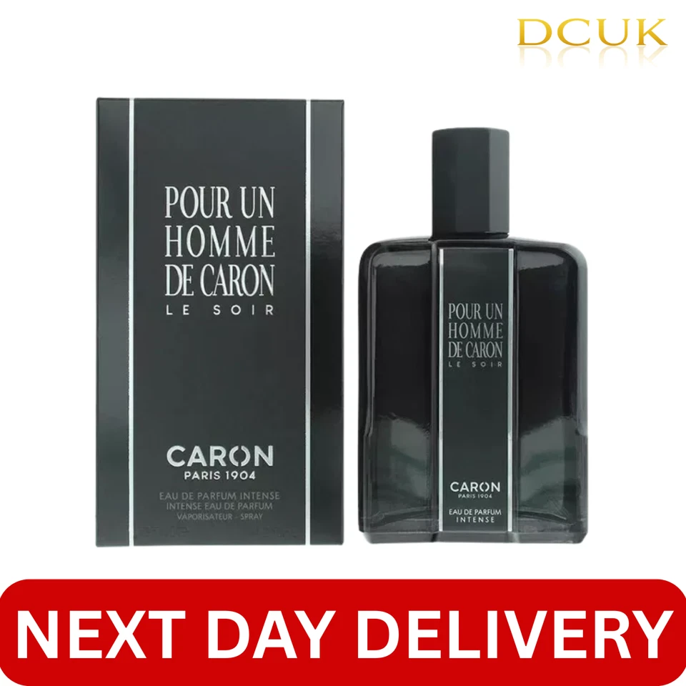 Caron Pour Un Homme Le Soir 125ml EDP Intense Men Long Lasting Brand New Sealed