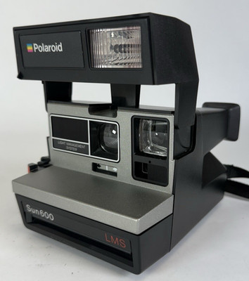 Instant Film Sun 600 Polaroid Camera Untested
