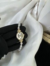 Gold old money Red Pearl watch | vintage inspired