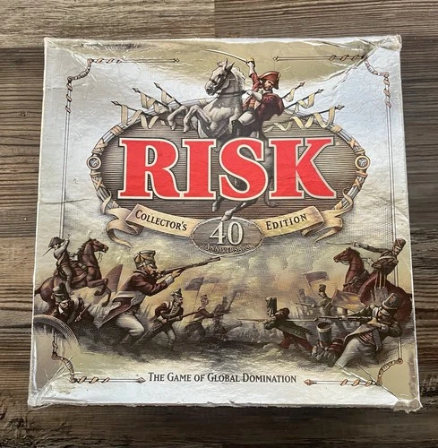 1999 Risk 40th Anniversary Collector's Edition Board Game Complete Hasbro Vntg