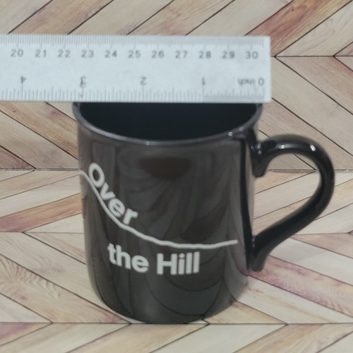 Taza de café “Over The Hill” té sello negro vintage -- - Imagen 7 de 7