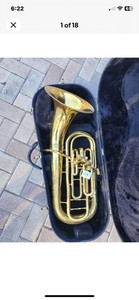 RARE Conn 22i Euphonium / 4 Short Action Valves / Bell Front / Lacquer Finish