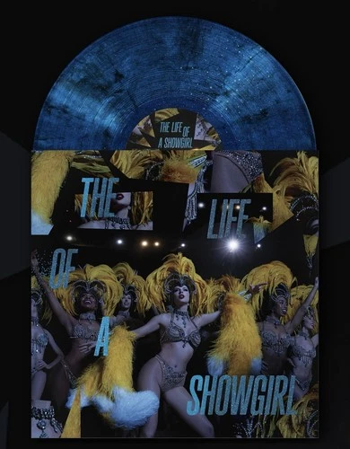 Taylor Swift - The Life of A Showgirl (Lakeside Beach Blue Sparkle Vinyl) Sealed