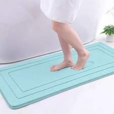 Arotive Memory Foam Bathroom Rug Mat 47x17, Ultra Soft and Absorbent Bath Mat, M