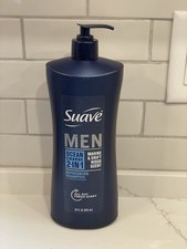Suave Men 2-in-1 Ocean Charge Shampoo Conditioner Marine Driftwood 28 oz
