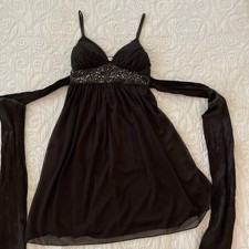 Gorgeous Little Black Dress with Full Lining - Size Small - Excellent Condition