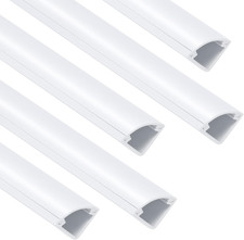 85In Corner Cable Concealer, Corner Cord Hider for One Cord, Wire Covers for Cor