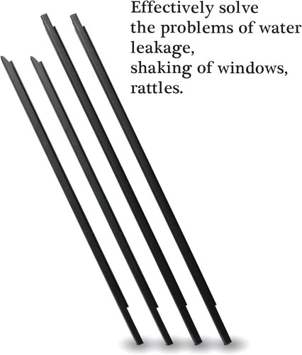 55112376AH 55112377AH Weatherstrip Window Moulding Trim Seal Belt Compatible - Picture 2 of 6