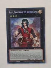 Dante Traveler of the Burning Abyss - BLMR-EN081 - Secret Rare - 1st Edition