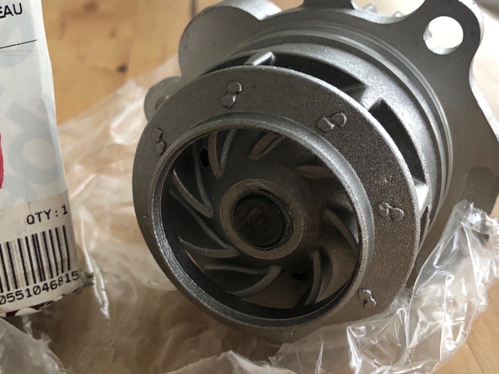 Geba Water Pump 038121011A 9080 Audi VW Seat 038121AV 038121011AX New Bugatti