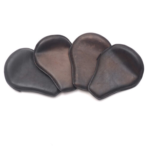 Sport Solo Sattel Leder Oldstyle schwarz-braun passend für Harley Davidson - Bild 2 von 4